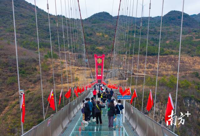 擎天玻璃橋。