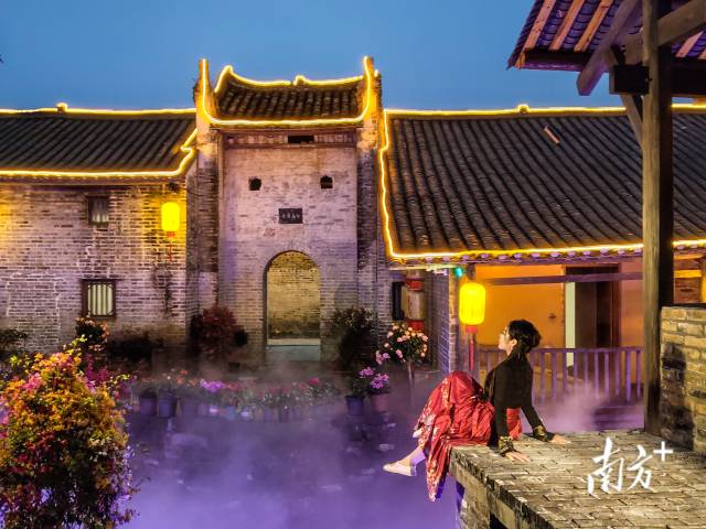 東陂前江鋪爆火朋友圈。謝慶華 攝